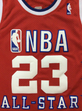 canotte basket Michael Jordan Nba All Star 1989 rosso